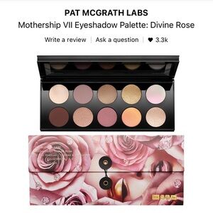 Pat McGrath Mothership VII Eyeshadow Palette - Rose Hues